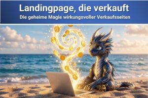 Landingpage, die Verkaufsseite, die verkauft