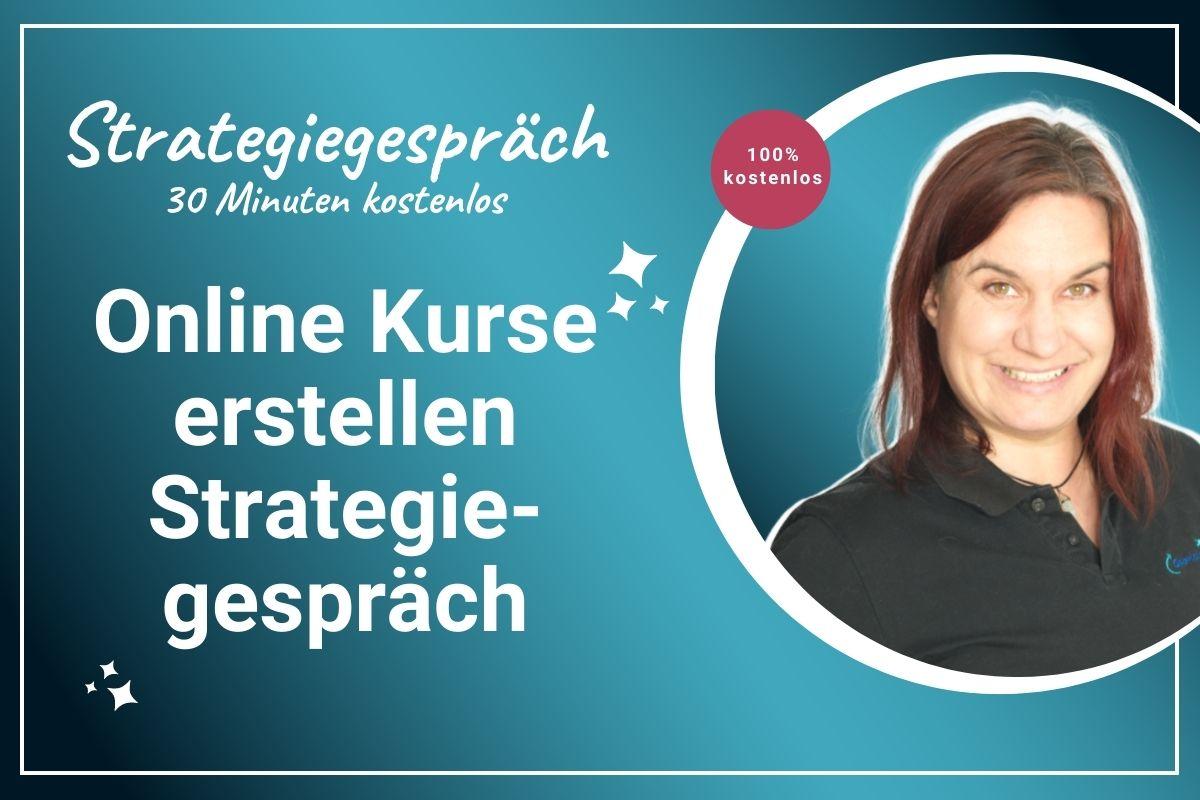 Online Kurse erstellen Strategie