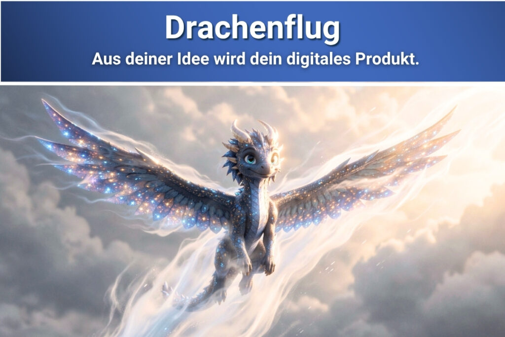 Drachenflug | Digitale Produkte erstellen